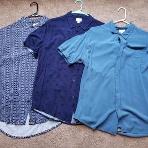 Lularoe Michael button up shirts- LARGE
